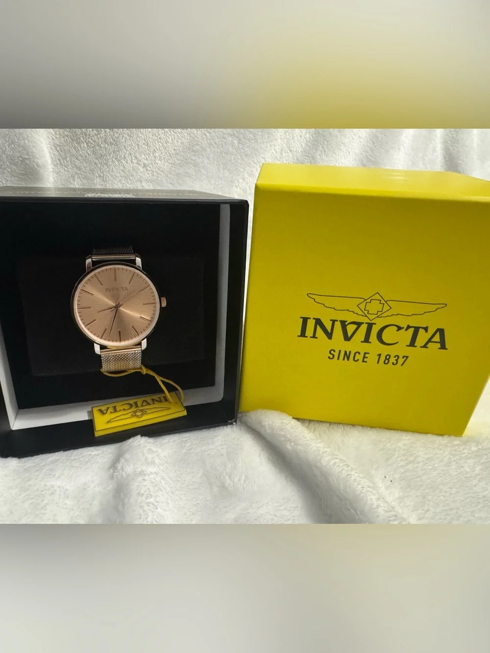 Invicta Angel Starlight Women's Watch - 38mm. Rose Gold/Steel Tone 33937